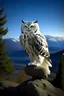 Placeholder: Mountain Owl: Appearance: Gigantic owls with pristine white feathers, mountain owls have an imposing presence. Their eyes glow with an otherworldly intelligence, and their wingspan is truly awe-inspiring.