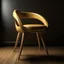 Placeholder: chair inspired by the rounded pasta concept