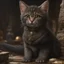 Placeholder: Um gato preto peludo num cesto, trending on artstation, sharp focus, studio photo, intricate details, highly detailed, by greg rutkowski