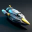 Placeholder: lowpoly spaceship spoon