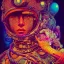 Placeholder: An extremely psychedelic experience, colorful, surreal, dramatic lighting, cosmonaut, LSD, face, detailed, intricate, elegant, highly detailed, digital painting, artstation, concept art, smooth, sharp focus, illustration, art by Sam Spratt, Dan Mumford, Artem Demura and Alphonse Mucha