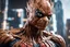 Placeholder: Imagine/ spiderman fuse groot ,Hyper-detailed ,8k, by xanuth
