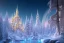 Placeholder:  white and gold crystal castle，waterfall, winter snow flakessnow, northern Lights, full of details, smooth, bright sunshine，soft light atmosphere, light effect，vaporwave colorful, concept art, smooth, extremely sharp detail, finely tuned detail, ultra high definition, 8 k, unreal engine 5, ultra sharp focus