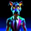 Placeholder: Illustrative sketch of a Pixar 3D image of an angry humanoid dog, suit and tie, ultra quality, 8k