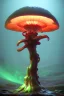 Placeholder: Alien Mushroom-like monster,realistic photo, concept art, retro style, smooth, unreal engine 5, god lights, ray tracing, RTX, lumen lighting, ultra detail, volumetric lighting, 3d.