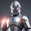 Placeholder: Cosmos super hero, gray costume,4k image, full body man