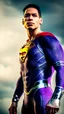 Placeholder: cyborg super man nion purple Suspicion interested in-depth details HD 4K 8K