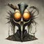 Placeholder: Surreal plague Doctor, by Jason Limon and H.R. Giger, surreal design, dramatic, color ink illustration, sharp focus, eerie, artistic