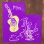 Placeholder: party guitar disco beer art purple