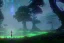 Placeholder: Immersive​ fantasy elven town city in the deep forest with ancient elder tree beautiful blossom nature river 4k full hd