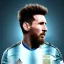 Placeholder: argentina world cup champion,lionel messi highly detailed, wings, soft studio lighting, background 64k