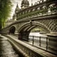 Placeholder: A classic stone bridge reminiscent of London Bridge spans a gentle flowing river. Ornate details adorn the elegant structure, complemented by vintage iron railings and lampposts. The scene harmoniously combines historic charm with the modern energy of the city, offering a serene yet lively backdrop for your photos.