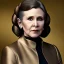 Placeholder: actress carrie fisher with symmetrical short hair, fur coat, 17th century, insanely detailed, 16k resolution, perfect eyes, round pupil, cinematic smooth, intricate detail, painted Renaissance style