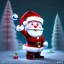 Placeholder: super Cute Christmas cartoon toddler, magnificent, majestic, Realistic photography, incredibly detailed, ultra high resolution, 8k, complex 3d render, cinema 4d.