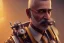 Placeholder: portrait of Atul Bhardwaj bald, steampunk, lego, unreal 5, octane render, cinema4d, dynamic lighting, dramatic lighting, 4k, redshift render, highly detailed, hyper realistic