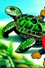 Placeholder: Franklin the Turtle fighting Mike Tyson high quality