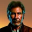 Placeholder: ballpen portrait of harrison ford as captain han solo, brown eyes, realistic, rough facial skin, cinematic lighting, photorealistic, volumetric light and shadow, hyper HD, octane render, unreal engine, insanely detailed and intricate, hyper-realistic, space background