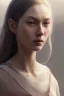 Placeholder: a female portrait, upclose, clear, majestic, flow, illustration, concept art, by Greg Rutkowski, Sung Choi, Mitchell Mohrhauser, Maciej Kuciara, Johnson Ting, WLOP