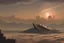 Placeholder: mist, clouds, city, sci-fi, person, exoplanet, epic