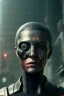 Placeholder: portrait post-apocalypse cyborgs in a cyberpunk city, sci-fi fantasy style, 8k,dark colours