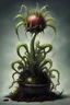 Placeholder: Flytrap plant, fantasy, evil