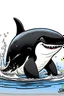 Placeholder: orca cartoon