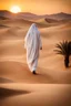 Placeholder: Photography Mistery of Ghost Arabian,Walking alonely on desert dark night