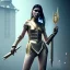 Placeholder: Mystery dua lipa, knight costume, Ambiance dramatique, dramatic lighting, volumetric lighting, concert background, hyperrealisme, 8k, high quality, lot of details, fit within portrait