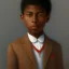 Placeholder: wealthy African American boy by Seurat