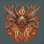 Placeholder: "Craft a compelling and infernal logo for 'Beelzebub,' channeling the essence of this demonic entity. Infuse the design with dark and sinister aesthetics, incorporating devilish symbolism, intricate details, and an overall malevolent atmosphere. Utilize a color palette that conveys the fiery depths of hell, and employ typography that exudes a sense of demonic authority. The logo should evoke fear and fascination, capturing the legendary and malefic nature of Beelzebub."