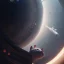 Placeholder: hyper-realistic spaceship interior with floating astronaut and cat, milkyway view through porthole, a highly detailed epic cinematic concept art CG render digital painting artwork , Greg Rutkowski, Ilya Kuvshinov, WLOP, Stanley Artgerm Lau, Ruan Jia and Fenghua Zhong, trending on ArtStation, subtle muted cinematic colors, made in Maya, Blender and Photoshop, octane render, excellent composition, cinematic atmosphere,