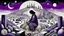 Placeholder: inner world ,a nonbinary human figure crouched in the middle of a multi-layered thick amorphous block of stone consisting of several layers, around weird whimsical landscape city in the distance, pale eyes, pale hands faint human figures, dark purple, gray, black, white, brown. Whimsical style of Chagall , of Minjae Lee and Anton Semenov, lonely with absurd broken land, neuron network background, surreal vibe
