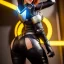 Placeholder: Ultra detailed fullbody Portrait in oil on canvas of overwatch character- sexy booty TRACER with armor,extremely detailed digital painting,ultrarealistic skin,intense stare, extremely detailed face, crystal clear eyes, mystical colors ,perfectly centered image, perfect composition, rim light, beautiful lighting,masterpiece ,8k, stunning scene, raytracing, anatomically correct, in the style of uncannyknack and Ohrai Noriyoshi and robert e howard and Steve Jung and Wizyakuza and Simon Bisley.