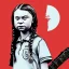 Placeholder: portrait of Greta Thunberg native australian