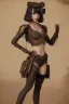 Placeholder: body anormal steampunk girl