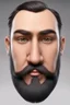 Placeholder: The claim emphasizes the importance of maintaining consistent character design across angles and expressions. Key features, such as a round face with a strong jawline, medium beard, chubby cheeks, large eyes, and a wide nose, must remain constant. The distances between the eyes, nose, and mouth should be consistent, with slight adjustments for side views. Unique traits like side-styled hair, small eyes, and thick eyebrows must be uniform. Expressions should align with fixed mouth and eye shapes,