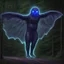 Placeholder: A holographic photo of the Mothman of West Virginia