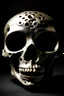 Placeholder: a skull where the eyes holes are repeated upward