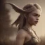 Placeholder: only perfect emilia clarke, wearing a dragon skull mask. fly hair, viking, village, highly realistic, highly detailed, viking clothes, mist around, smoke