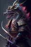 Placeholder: Magical dragon based off a samurai