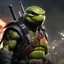 Placeholder: [photorealistic] The Last Ronin: old TMNT