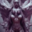 Placeholder:  demon woman bodybuilder, horrorpunk, fantasy, sharp focus, concept art, octane render, scary, 8 k