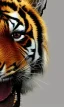 Placeholder: Tiger in suit, photoshoot, realistic, 8k