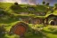 Placeholder: The town of Hobbiton in the Summer, the shire, beautiful scenic landscape, lord of the rings, wide angle, super highly detailed, oil painting, artstation, concept art, smooth, sharp focus, no blur, no dof, extreme illustration, unreal engine 5, photorealism, hd quality, 8 k resolution, cinema 4 d, 3 d, beautiful, cinematic, art by artgerm and greg rutkowski and alphonse mucha