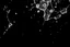 Placeholder: texture of ice crystal on flat surface, white on black vector