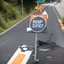 Placeholder: Road sign being repaired