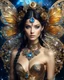 Placeholder: 📷 length picture Photography Luxurious steampunk fashion beautiful super model highly intricately detailed photograph as of a beautiful celestial metallic bright shines butterflies lady,luxurious jewelrys diamonds shining,glitter spark,centered, fantastical, fantasy, in the style hyperrealistic, a beautiful Digital Photography art, concept art, sharp focus, studio photo, intricate details, highly detailed in realistic photography