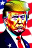 Placeholder: Donald Trump as drawn by Sui Ishida