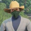 Placeholder: cowboy hat,gta 5,tech inspired, mask,