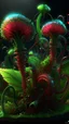 Placeholder: "3D HR Complex Unique and Beautiful Bioluminescent Carnivorous Plants, a breathtaking frontier fantasy artwork by Android Jones, Jean Baptiste monge, Alberto Seveso, Erin Hanson, Jeremy Mann. Minimalist highly detailed and complex professional_photography, masterpieces, 8k resolution concept art, Artstation, tricolor, Unreal Engine 5, cgsociety" Highly detailed ArtStation Concept Art Clear Focus Smooth cinematic 4K epic Details Serious Stoic ARTgerm AN's mature art. Bosch painting style,Busch